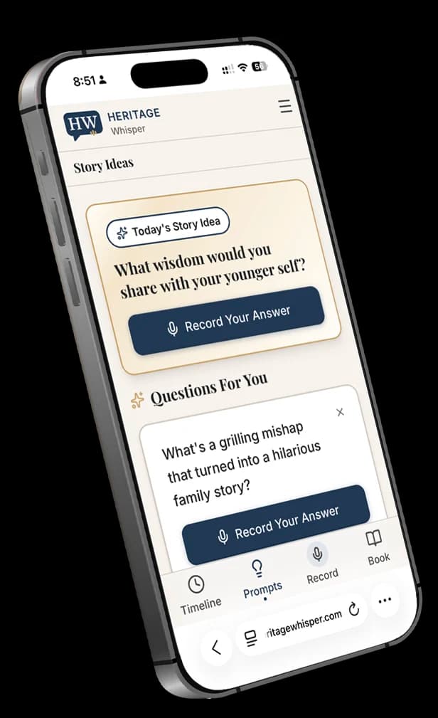 Pearl suggesting meaningful conversation starters